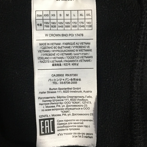 Burton Hoodie size S - Picture 9 of 9